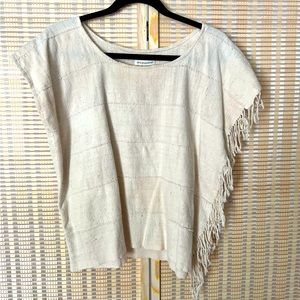 Mira Blackman Tassel Top